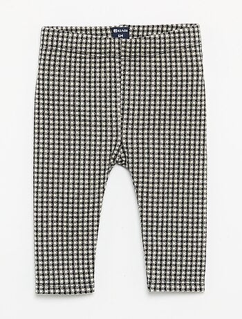 Legging van geruwde flanel