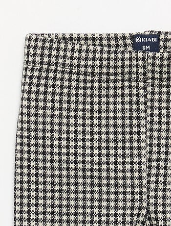Legging van geruwde flanel