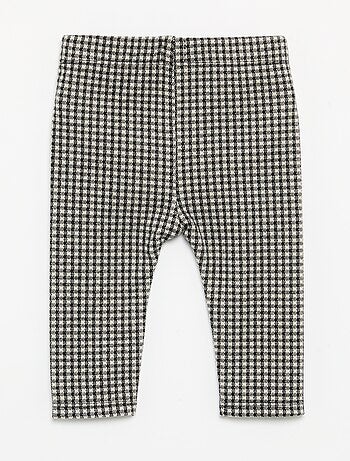 Legging van geruwde flanel