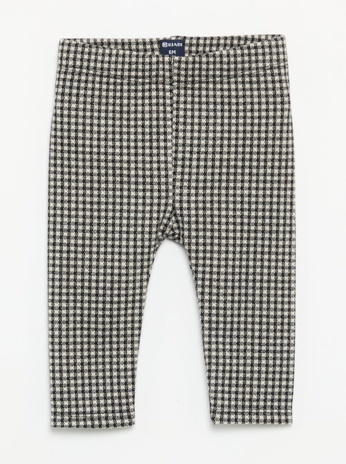 Legging van geruwde flanel - Kiabi Legging van geruwde flanel - Kiabi