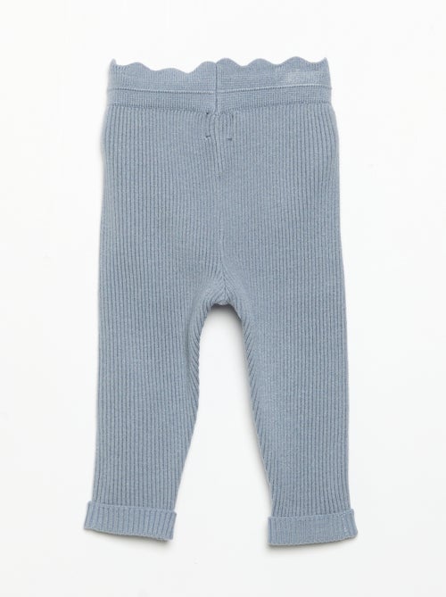 Legging van jerseytricot met strik in de taille - Kiabi Legging van jerseytricot met strik in de taille - Kiabi