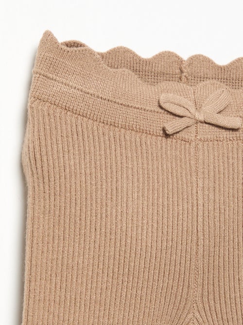 Legging van jerseytricot met strik in de taille - Kiabi Legging van jerseytricot met strik in de taille - Kiabi
