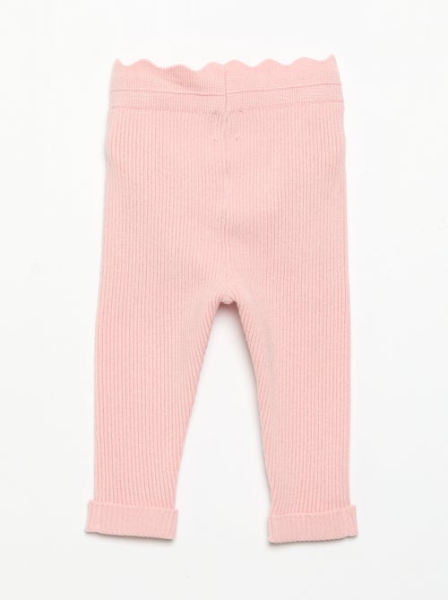 Legging van jerseytricot met strik in de taille - Kiabi Legging van jerseytricot met strik in de taille - Kiabi