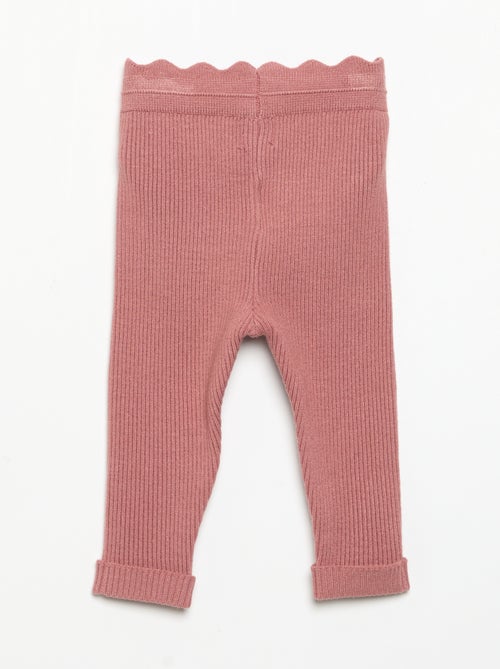 Legging van jerseytricot met strik in de taille - Kiabi Legging van jerseytricot met strik in de taille - Kiabi