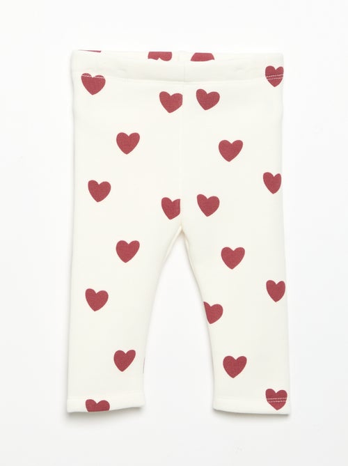 Legging van molton - Kiabi