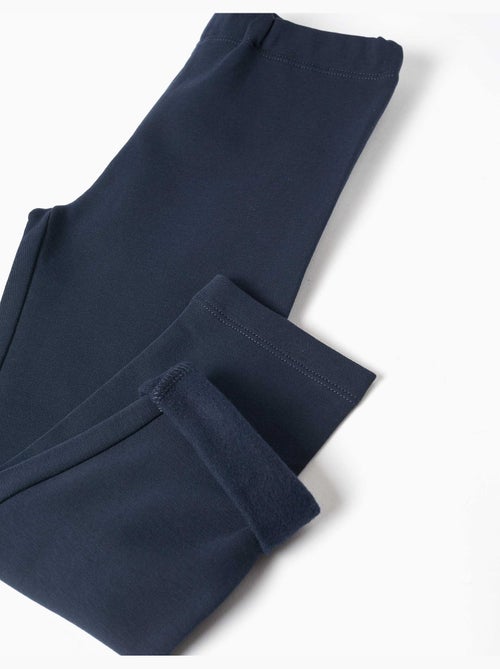 Leggings à coupe skinny en coton peigné - Kiabi