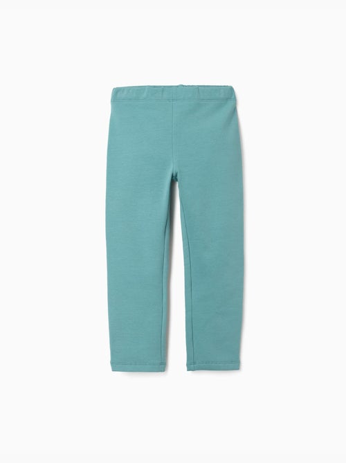 Leggings à coupe skinny en coton peigné - Kiabi