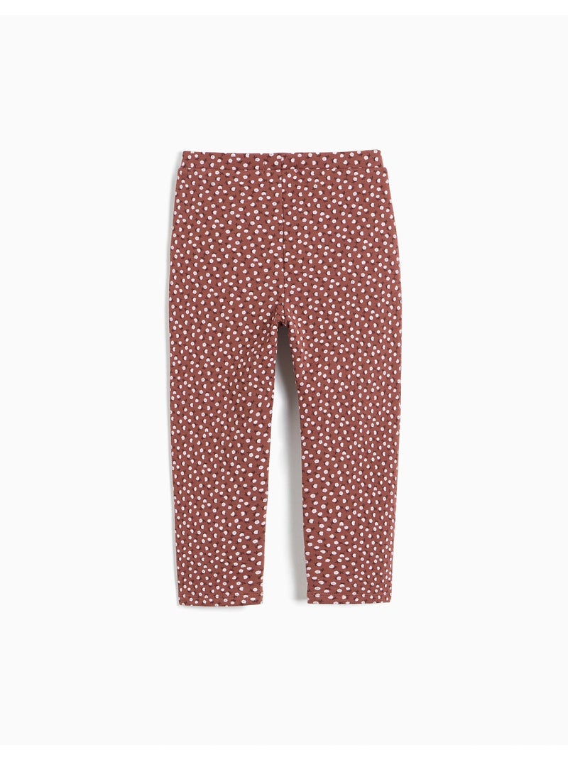 Leggings à intérieur brossé, mo fashion Marron - Kiabi
