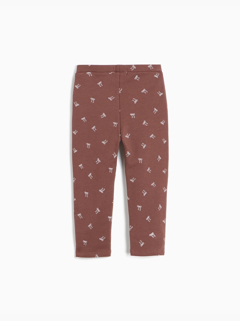 Leggings à intérieur brossé, mo fashion Marron - Kiabi