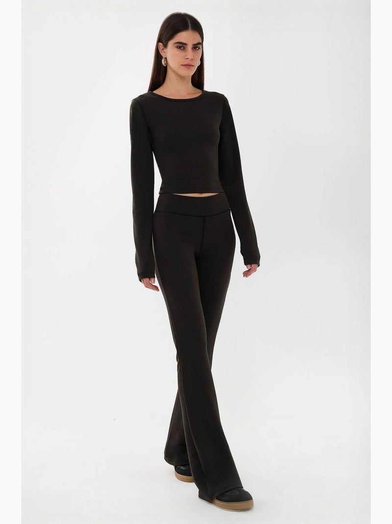 Leggings évasés hiccup Noir - Kiabi