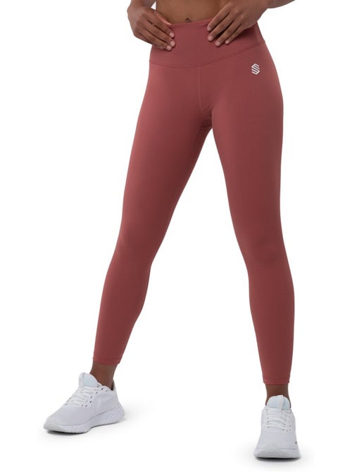 Leggings sport taille mi-haute fitness femme success - Kiabi