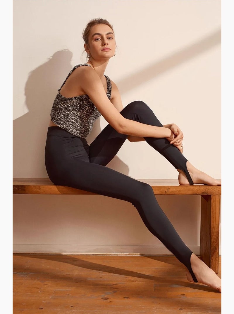 Leggings taille haute à jambe fuselée dilvin Bleu marine - Kiabi