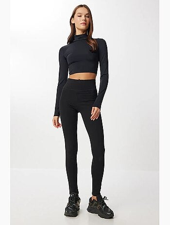 Leggings taille haute slim à enfiler istanbul
