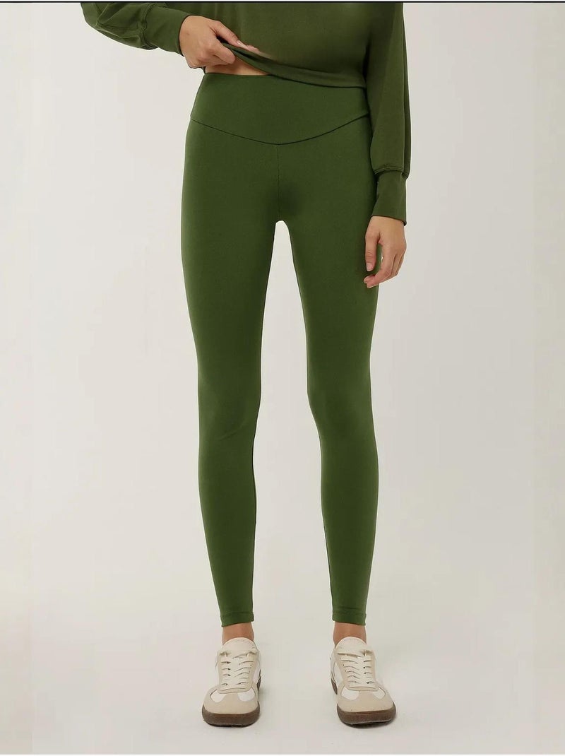 Leggings taille haute Vert - Kiabi