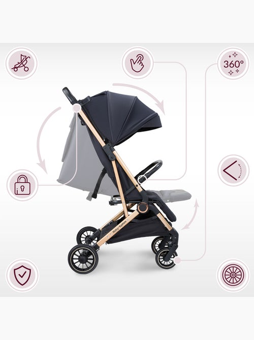 Lena gold pro compacte kinderwagen voor kinderen van 6 tot 48 maanden - Kiabi