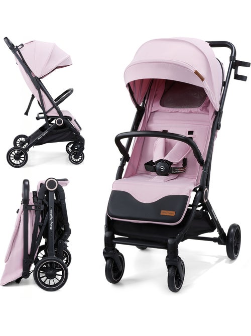 Lena pink pro compacte kinderwagen voor kinderen van 6 tot 48 maanden - Kiabi