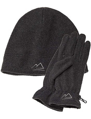 L’ensemble bonnet et gants polaire - atlas for men