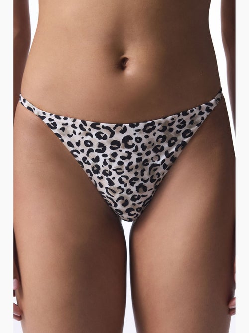 Leo brazilian bikinibroekje met luipaardprint penti - Kiabi Leo brazilian bikinibroekje met luipaardprint penti - Kiabi