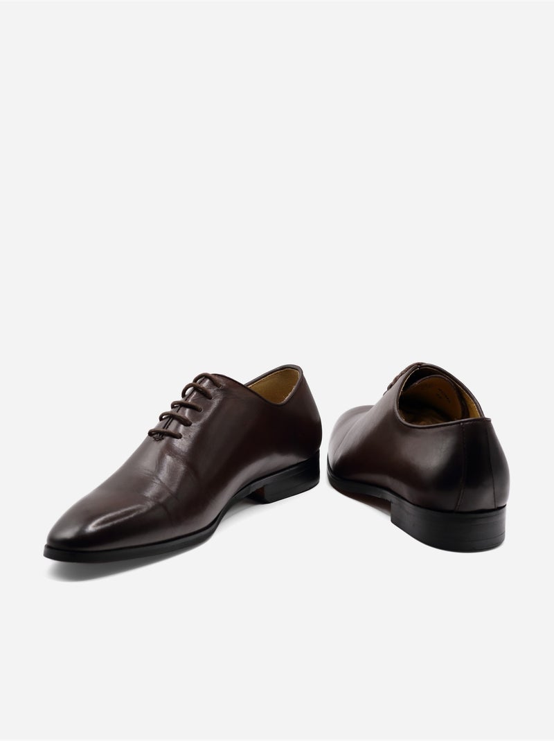 Leren derbys - Bill Tornade Bruin - Kiabi