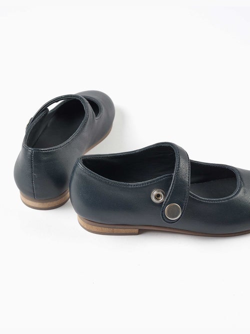 Leren mary jane schoenen - Kiabi