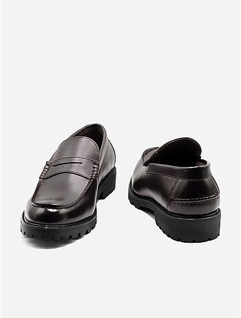 Leren mocassins - Uomo