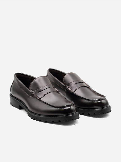 Leren mocassins - Uomo - Kiabi