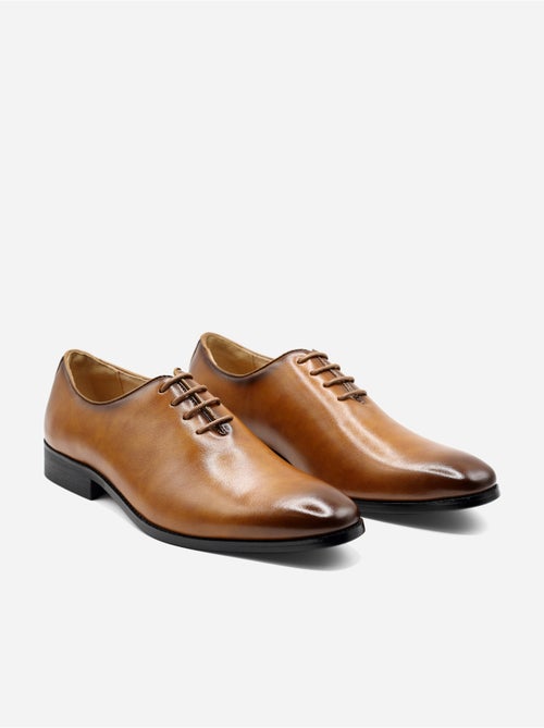 Leren Richelieu-schoenen - Uomo - Kiabi