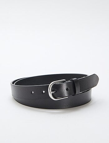 Leren riem in grote maat