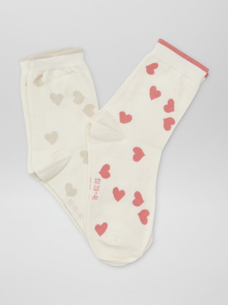 Leuk setje met 5 paar sokken BIEGE - Kiabi