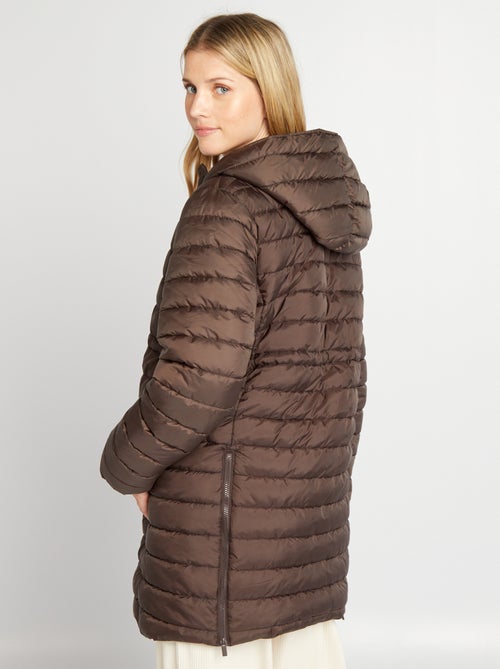 Licht donsjack + draagcover | Zwangerschapsmodel - Kiabi