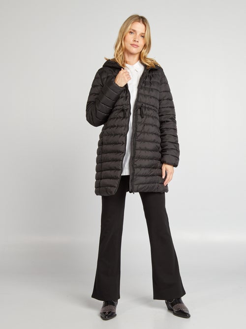 Licht donsjack + draagcover | Zwangerschapsmodel - Kiabi