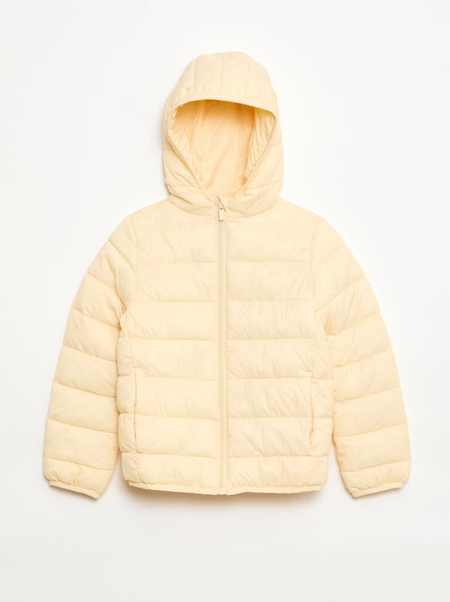 Licht donsjack met capuchon - Kiabi Licht donsjack met capuchon - Kiabi