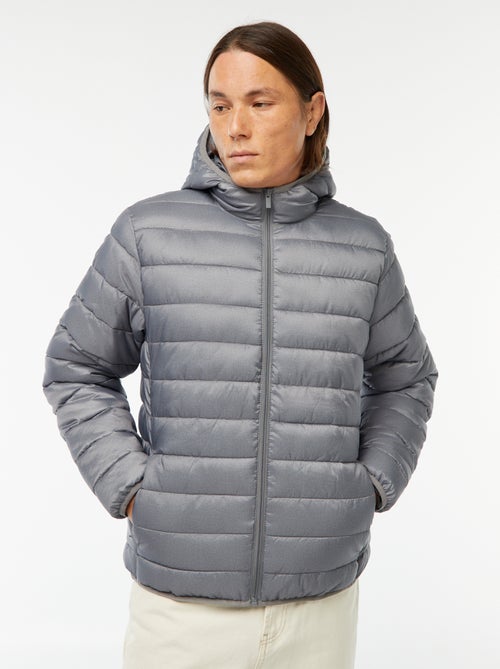 Licht donsjack met capuchon - Kiabi