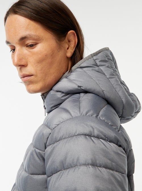 Licht donsjack met capuchon - Kiabi