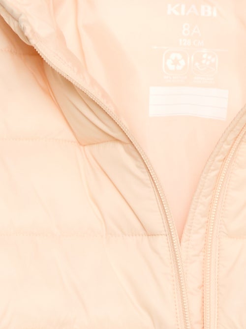 Licht donsjack met capuchon - Kiabi