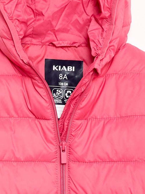 Licht donsjack met capuchon - Kiabi Licht donsjack met capuchon - Kiabi