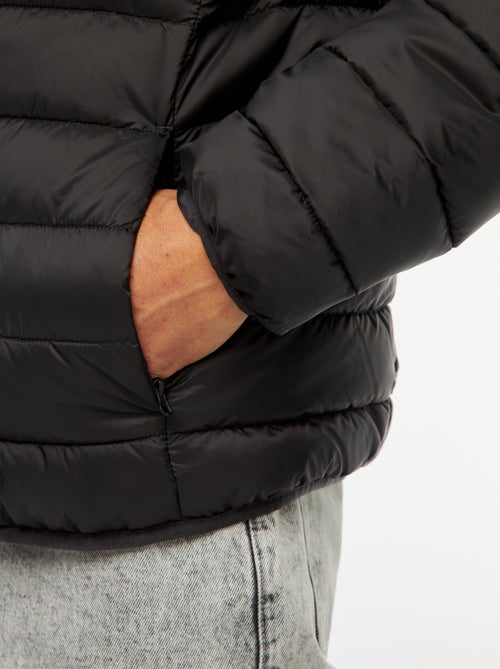 Licht donsjack met capuchon - Kiabi