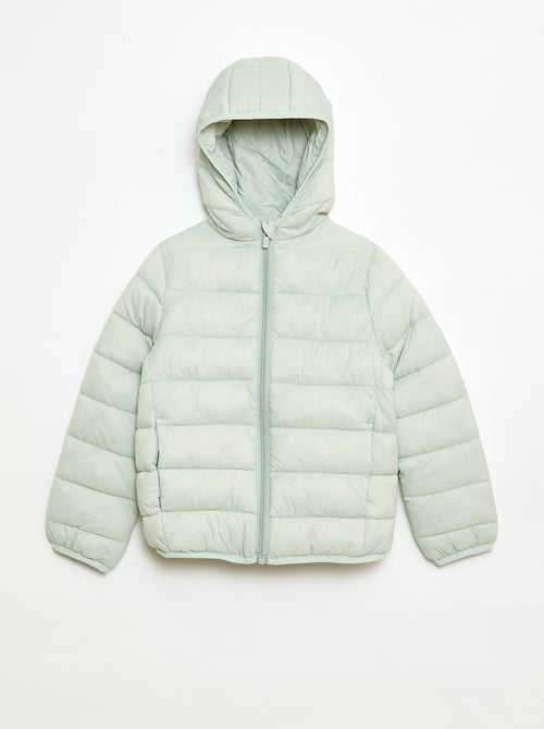 Licht donsjas met capuchon - Kiabi