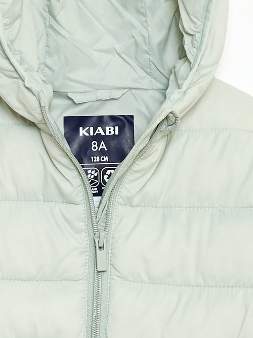 Licht donsjas met capuchon - Kiabi