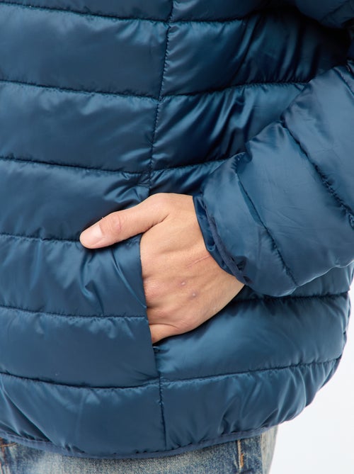 Licht donsjas met capuchon - Kiabi