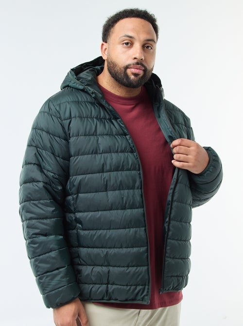 Licht, doorgestikt donsjack met capuchon - Kiabi Licht, doorgestikt donsjack met capuchon - Kiabi