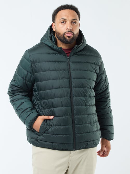 Licht, doorgestikt donsjack met capuchon - Kiabi Licht, doorgestikt donsjack met capuchon - Kiabi