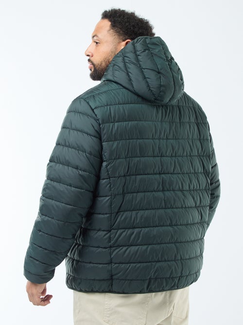 Licht, doorgestikt donsjack met capuchon - Kiabi Licht, doorgestikt donsjack met capuchon - Kiabi