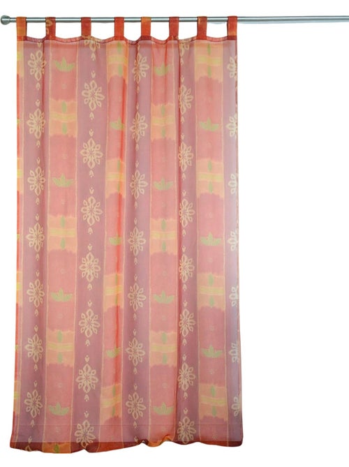 Licht, gekleurd vitrage met lussen - Kiabi Licht, gekleurd vitrage met lussen - Kiabi