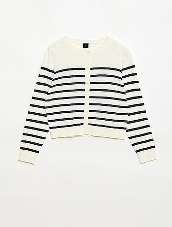 Effen lichtgewicht vest met ronde hals