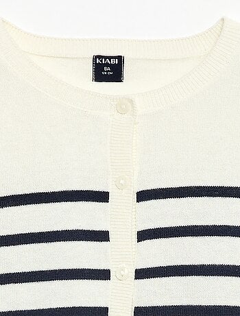 Effen lichtgewicht vest met ronde hals