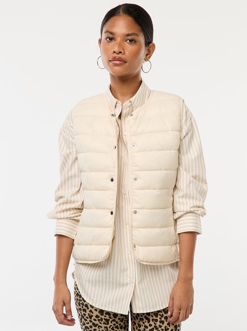 Licht gewatteerde bodywarmer - Kiabi