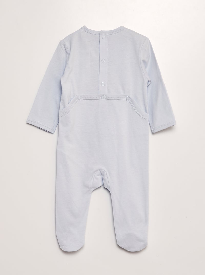 Licht slaappakje met 'Stitch'-print BLAUW - Kiabi