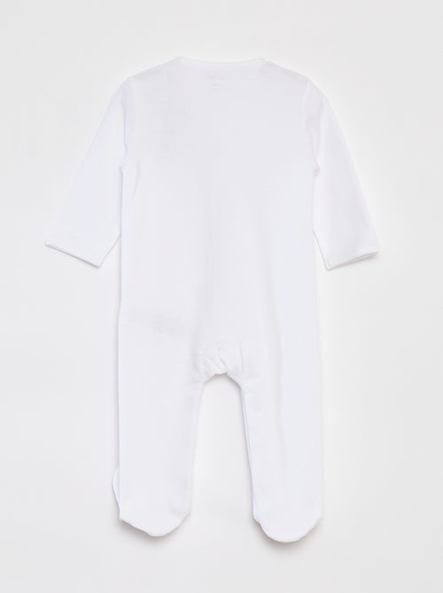 Licht slaappakje + rompertje - 2-delig - Kiabi