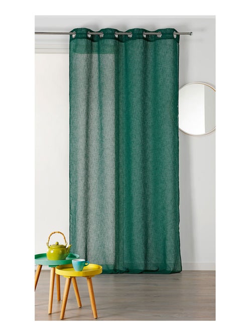 Licht transparant met linnen look - Kiabi Licht transparant met linnen look - Kiabi